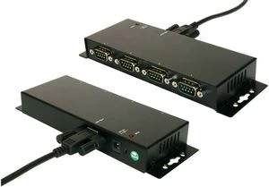 Exsys screw lock USB 1.1 auf 4-port seriell