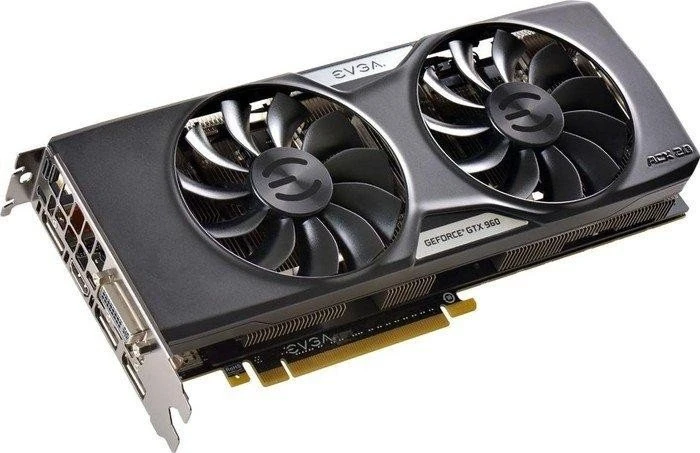 EVGA GeForce GTX 960 SuperSC ACX 2.0+, 2GB GDDR5, DVI, HDMI, 3x DP