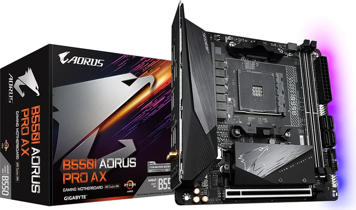 GIGABYTE B550I AORUS Pro AX (Rev. 1.0) (AMD AM4)
