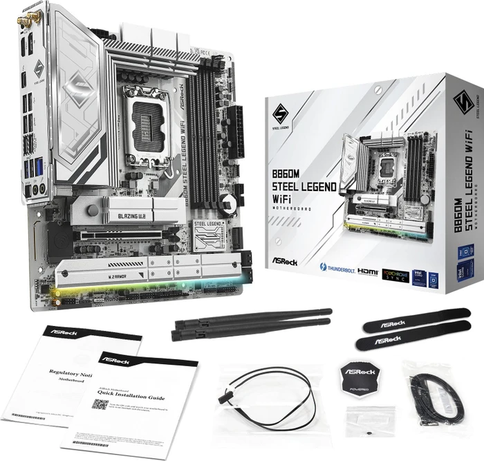 ASRock B860M Steel Legend WiFi (Intel 1851)