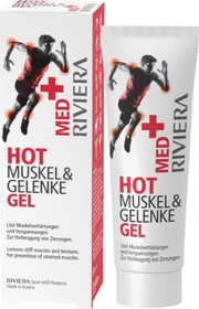 Riviera Med+ Muskel & Gelenke Gel Hot, 75ml