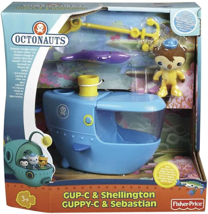 Mattel Fisher-Price - Die Oktonauten - Guppy-C & Sebastian