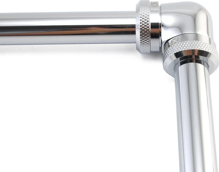 XSPC 14mm 90° L-Verbinder für Rohre, verchromt