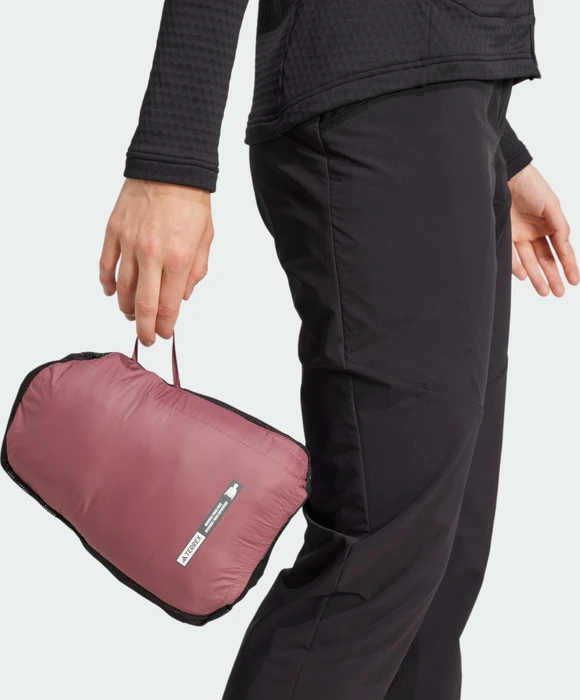 adidas Terrex Xperior PrimaLoft Loose Fill Hooded Isolation Funktionsjacke burgundy (Damen)
