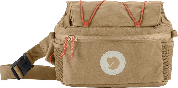Fjällräven Hoja Expandable Hip Pack Bauchtasche clay