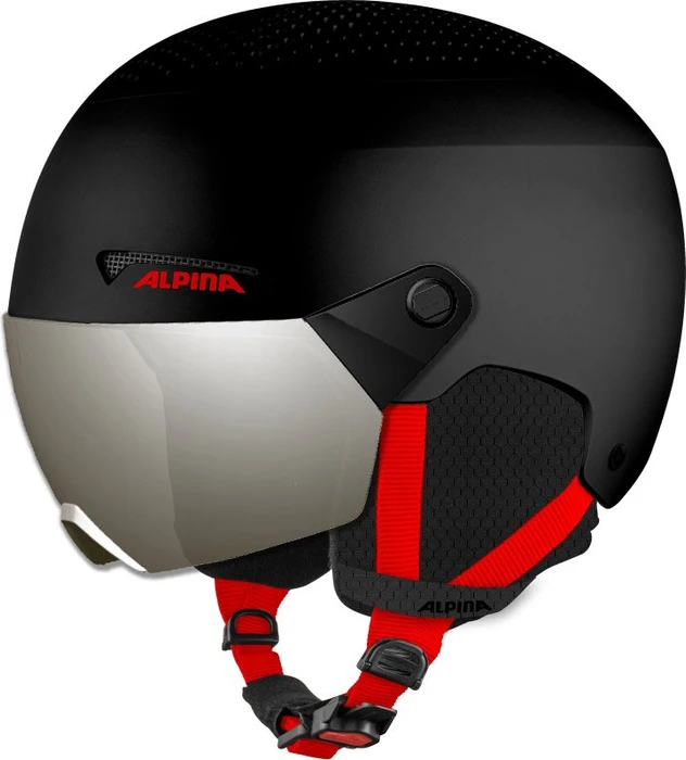Alpina Zupo Visor Helm rot matt (Junior)