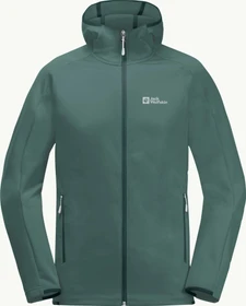 Jack Wolfskin Alpgrat Hooded FZ Jacke jade green (Herren)