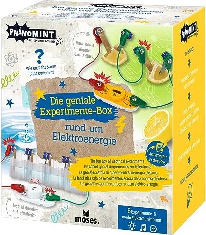 Moses PhänoMINT Die geniale Box der Experimente rund um Elektroenergie