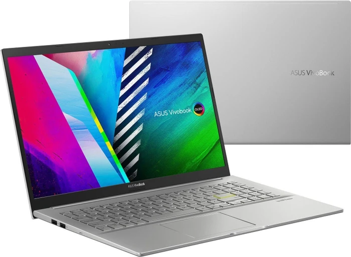 ASUS VivoBook S15 OLED S533EP-L1720T, Transparent Silver, Core i5-1135G7, 8GB RAM, 512GB SSD, GeForce MX330, DE
