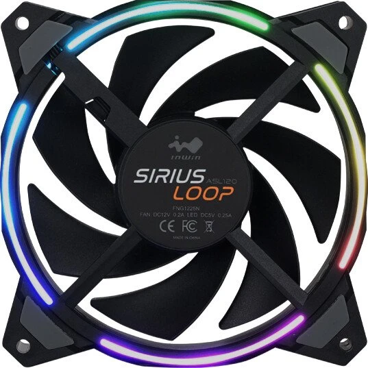 In Win Sirius Loop ASL120, LED-Steuerung, 120mm, 3er-Pack