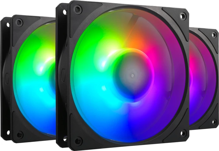 Cooler Master Mobius 120P ARGB, LED-Steuerung, 120mm, 3er-Pack