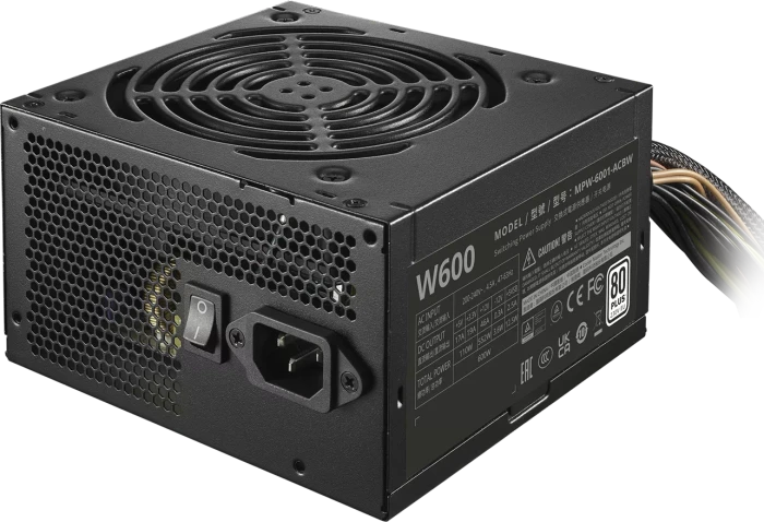 Cooler Master Elite NEX W600 230V 600W, ATX 2.41