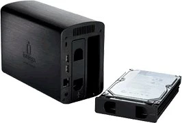 LenovoEMC StorCenter Cloud Edition ix2-200 2TB, 256MB RAM, 1x RJ-45 1000Base-T, 3x USB-A 2.0