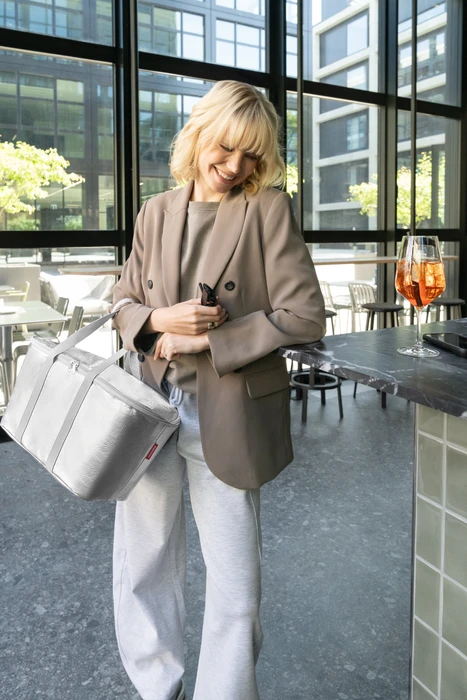 Reisenthel Coolerbag Kühltasche silver crackle