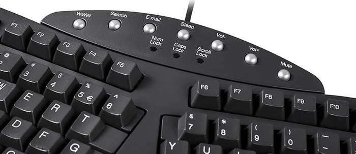 Perixx Periboard-512B, schwarz, USB, UK