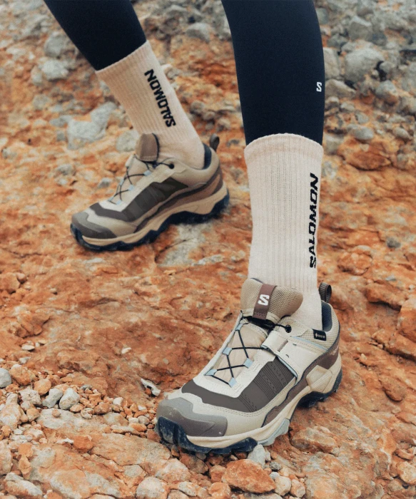 Salomon X Ultra 5 GTX iron/shadow gray/deep blue (Damen)