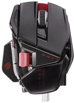 MadCatz Cyborg R.A.T. 9 Gaming Mouse schwarz glänzend, Bluetooth