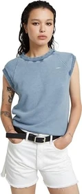 G-Star Distressed Raglan Sweatshirt sun faded indigo (Damen)