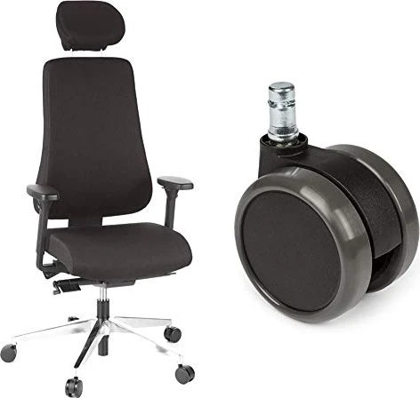 HJH Office Pro-Tec 400 Bürostuhl, schwarz