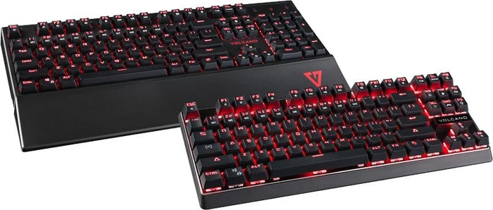 Modecom Volcano Lanparty, LEDs rot, Gaote Outemu BLUE, USB, US