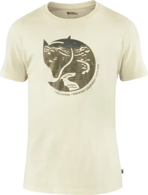 Fjällräven Arctic Fox T-Shirt kurzarm chalk white (Herren)
