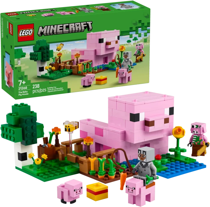 LEGO Minecraft - Das Babyschwein-Haus
