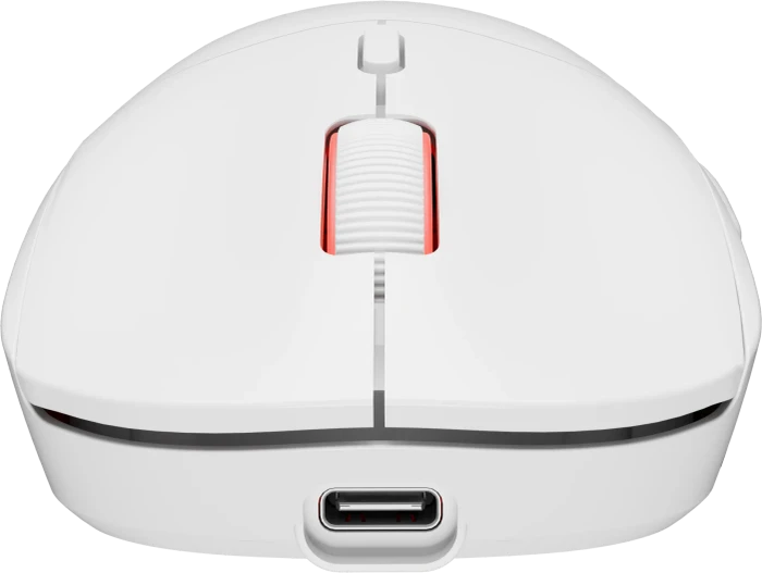 Genesis Zircon XIII Custom Wireless Gaming Mouse weiß, USB