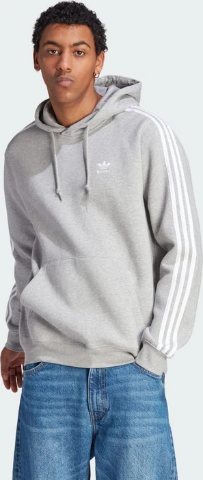 adidas Adicolor Classics 3-Streifen Hoodie medium grey heather (Herren)