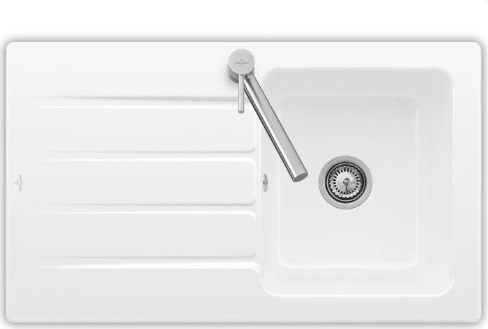 Villeroy & Boch Architectura 860x510mm Becken reversibel weiß alpin
