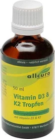 allcura Vitamin D3-K2 Tropfen, 50ml