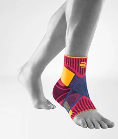 Bauerfeind Sports Ankle Support links Größe M rosa, 1 Stück