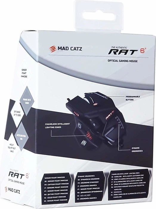 MadCatz R.A.T. 6+, schwarz, USB