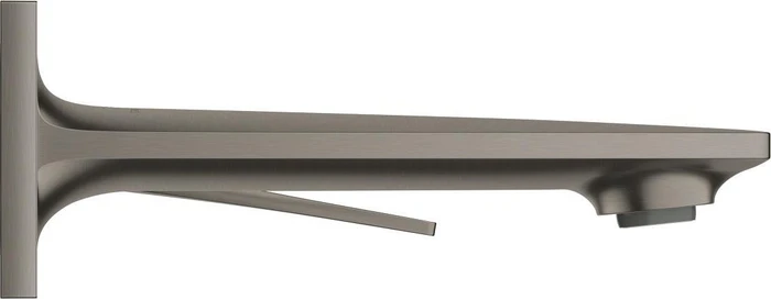 Grohe Allure 2-Loch-Waschtischbatterie hard graphite gebürstet