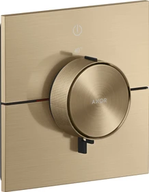 Hansgrohe Axor ShowerSelect ID eckig Thermostat für 1 Verbraucher brushed bronze