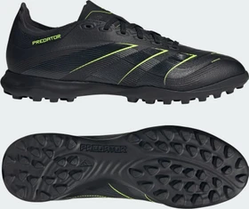 adidas Predator 24 League Low TF core black/carbon/lucid lemon