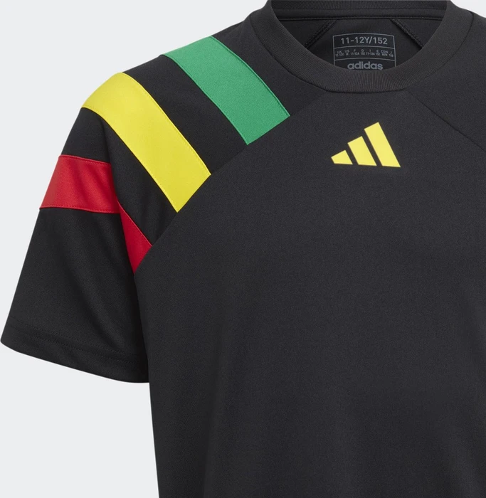 adidas Fortore 23 Trikot kurzarm black/team collegiate red (Junior)