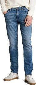 Tom Tailor Marvin Straight mit Superstretch Jeans mid stone bright blue denim (Herren)
