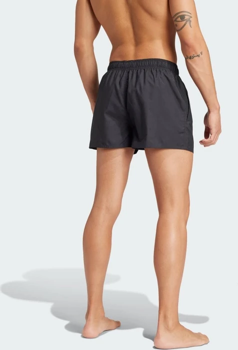 adidas Essentials Logo CLX Badeshorts schwarz/weiß (Herren)