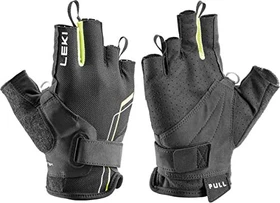 Leki Nordic Breeze Shark Handschuhe schwarz/gelb/weiß