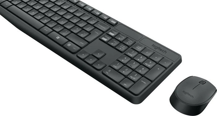 Logitech Wireless Desktop MK235, USB, EU