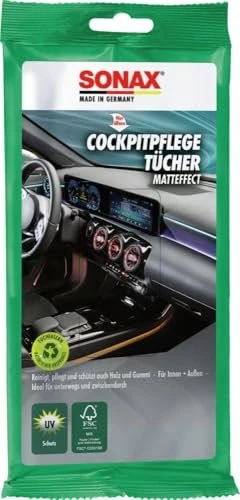 Sonax KunststoffPflegeTücher matteffect, 10 Stück