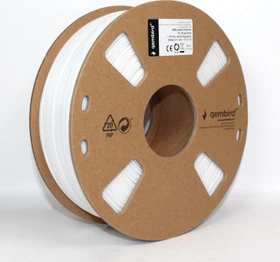 Gembird ABS, white, Spule, 1.75mm, 1.00kg