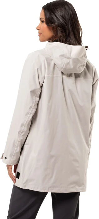 Jack Wolfskin Mainkai Long Funktionsjacke sea shell (Damen)