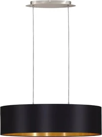 Eglo Maserlo Pendelleuchte/Schirmleuchte 78x22cm schwarz/gold
