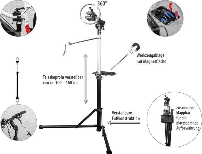 EUFAB Fahrrad Montageständer
