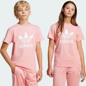 adidas Trefoil T-Shirt kurzarm semi pink spark (Junior)
