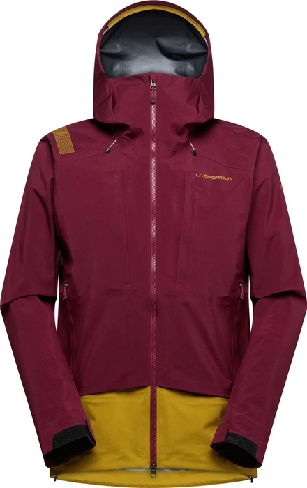La Sportiva Sender GTX Performance Funktionsjacke redwood/savana (Herren)