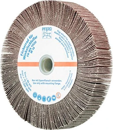 Pferd FR WS 11520 M14 A 120 Lamellenschleifwalze K120, 115x20mm, 2 Stück