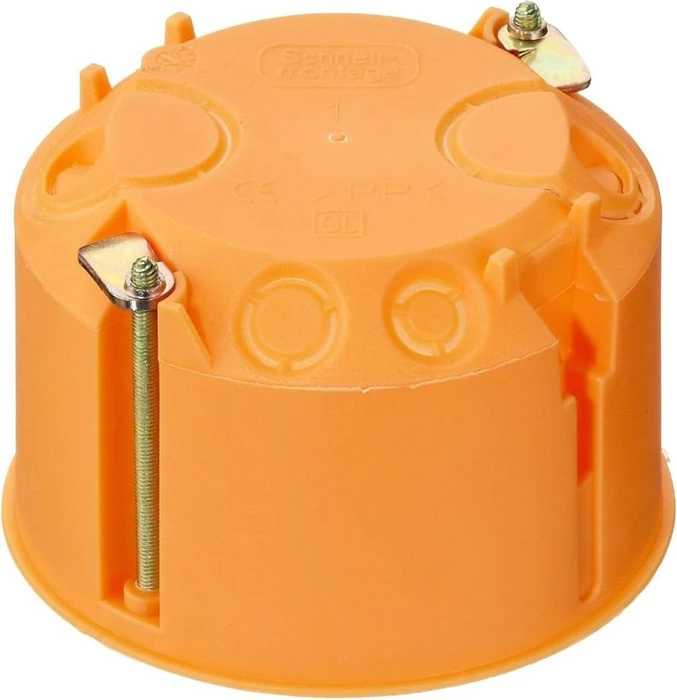 uniTEC Hohlwand-Schalterdose Durchmesser 68mm Tiefe 47mm, 25 Stück
