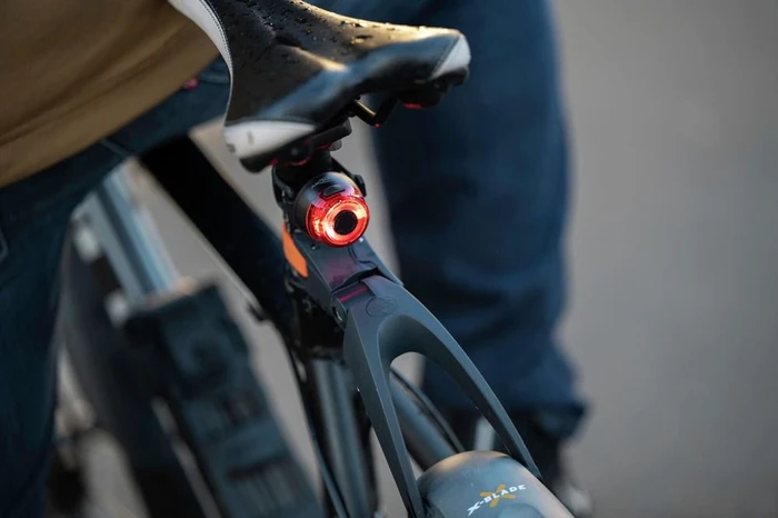 Ansmann Bikelight Rear-LED round 200mAh Rücklicht
